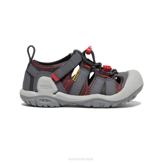 KEEN knots kreek 804T773 schoenen magneet/rode loper kleine kinderen