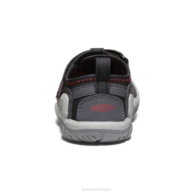 KEEN knots kreek 804T773 schoenen magneet/rode loper kleine kinderen
