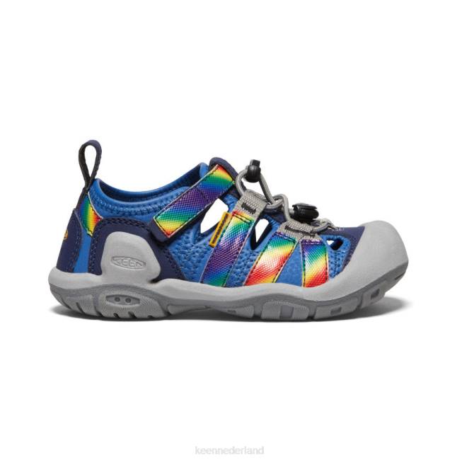 KEEN knots kreek 804T774 schoenen heldere kobalt/regenboog tie-dye kleine kinderen
