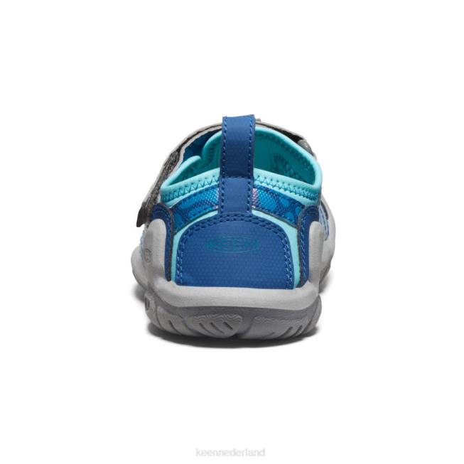 KEEN knots kreek 804T775 schoenen fjordblauw/ipanema kleine kinderen