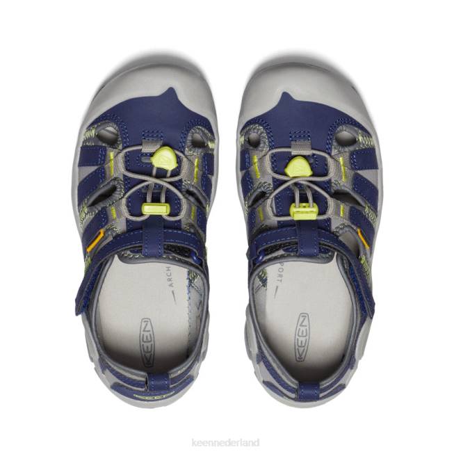 KEEN knots kreek 804T777 schoenen staalgrijs/blauwe diepten Grote kinderen