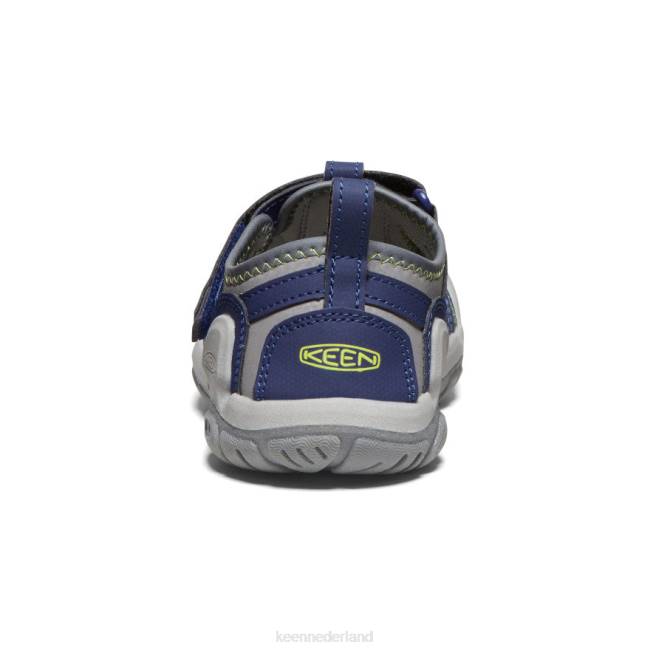 KEEN knots kreek 804T777 schoenen staalgrijs/blauwe diepten Grote kinderen