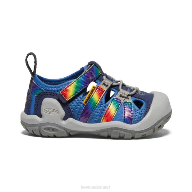 KEEN knots kreek 804T808 schoenen heldere kobalt/regenboog tie-dye peuters