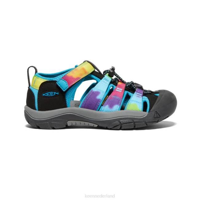 KEEN nieuwpoort h2 804T749 schoenen regenboog tie-dye Grote kinderen