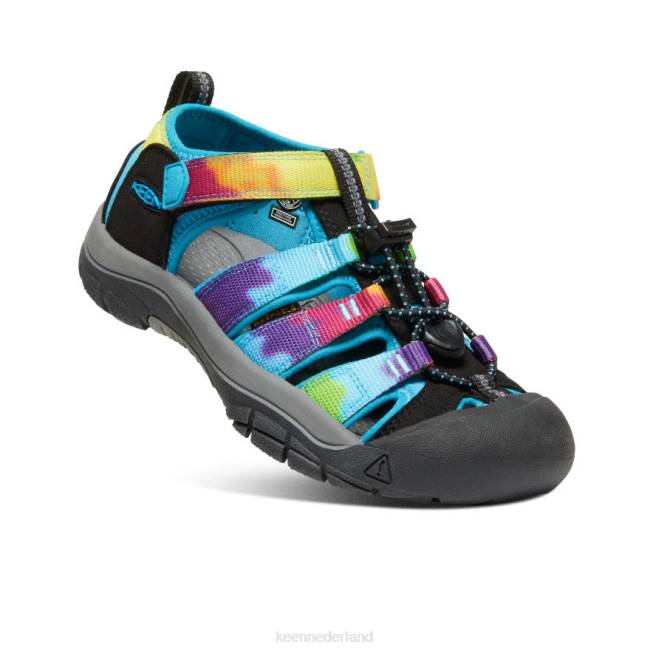 KEEN nieuwpoort h2 804T749 schoenen regenboog tie-dye Grote kinderen