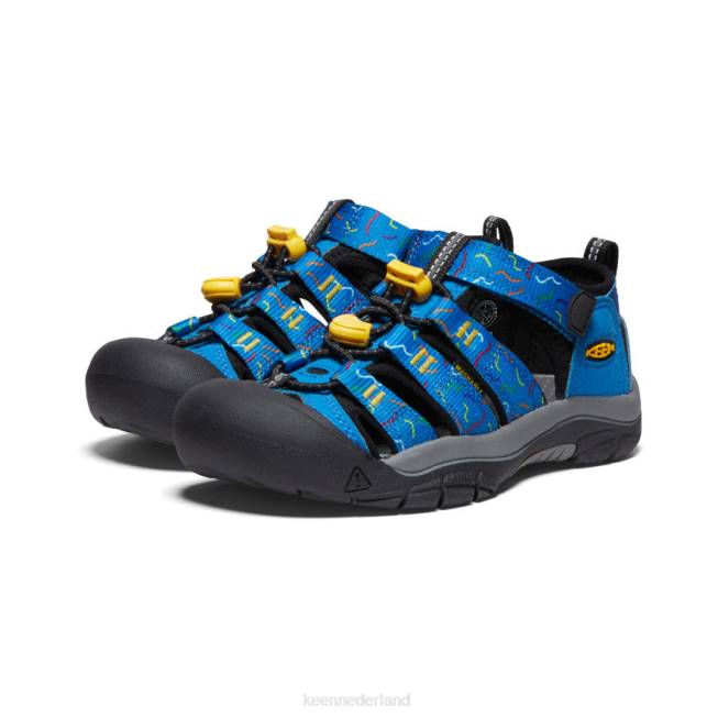 KEEN nieuwpoort h2 804T757 schoenen oostenrijk/zwart Grote kinderen