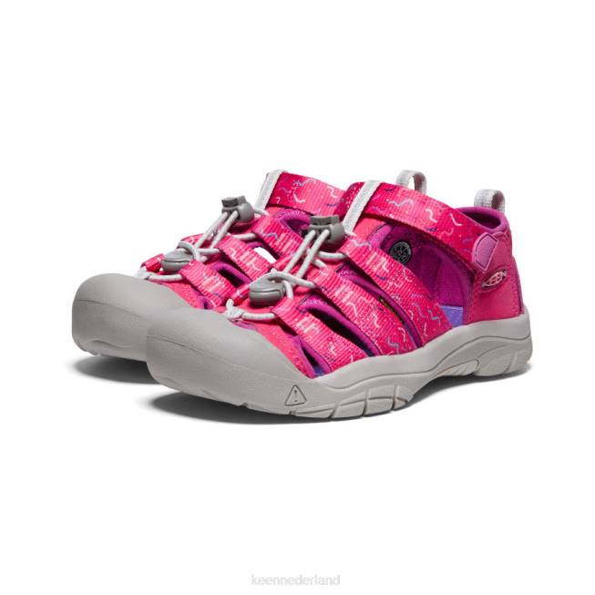 KEEN nieuwpoort h2 804T758 schoenen azalea/festivalfuchsia Grote kinderen