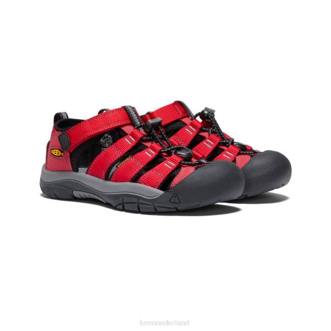 KEEN nieuwpoort h2 804T766 schoenen lint rood/waterspuwer Grote kinderen