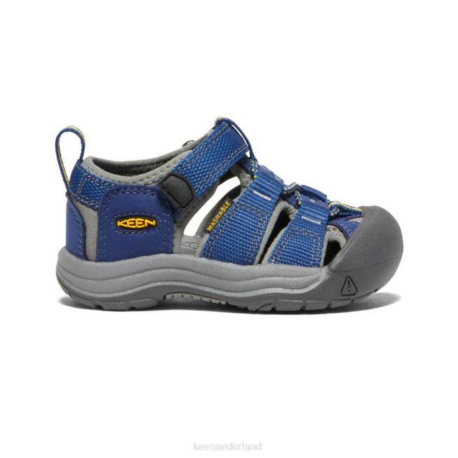 KEEN nieuwpoort h2 804T825 schoenen blauwe diepten/waterspuwer peuters