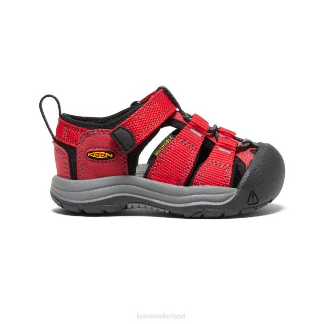 KEEN nieuwpoort h2 804T827 schoenen lint rood/waterspuwer peuters
