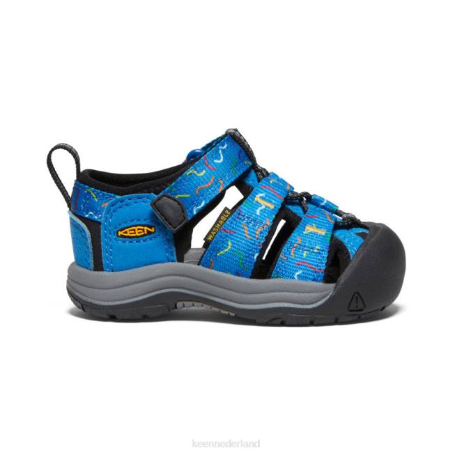 KEEN nieuwpoort h2 804T831 schoenen oostenrijk/zwart peuters