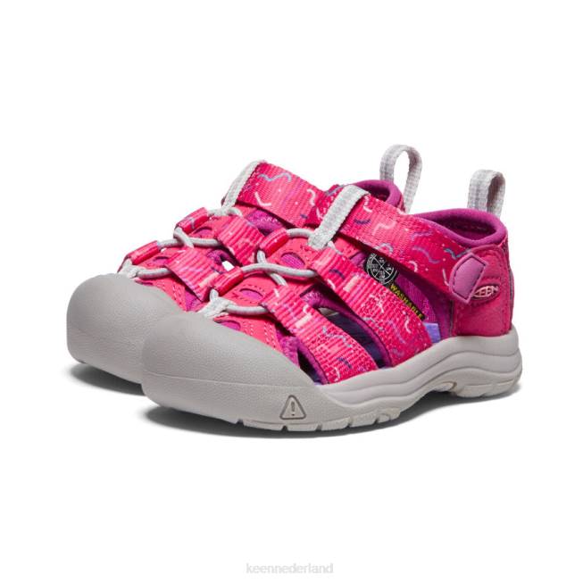 KEEN nieuwpoort h2 804T832 schoenen azalea/festivalfuchsia peuters