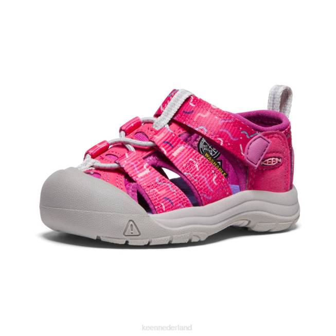 KEEN nieuwpoort h2 804T832 schoenen azalea/festivalfuchsia peuters