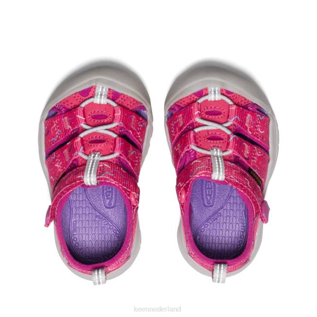 KEEN nieuwpoort h2 804T832 schoenen azalea/festivalfuchsia peuters