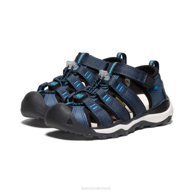 KEEN nieuwpoort neo h2 804T838 schoenen blauwe nachten/briljant blauw kleine kinderen
