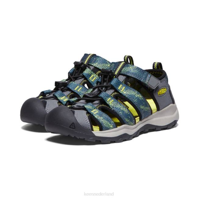 KEEN nieuwpoort neo h2 804T969 schoenen zeemos/staalgrijs Grote kinderen