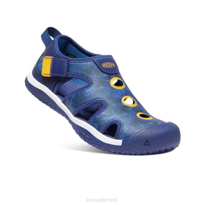 KEEN pijlstaartrog sandaal 804T916 schoenen heldere kobalt/blauwe diepten Grote kinderen