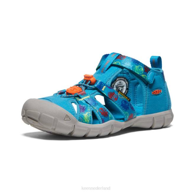 KEEN seacamp ii cnx x smokey beer 804T800 schoenen smokey beer/fjordblauw Grote kinderen
