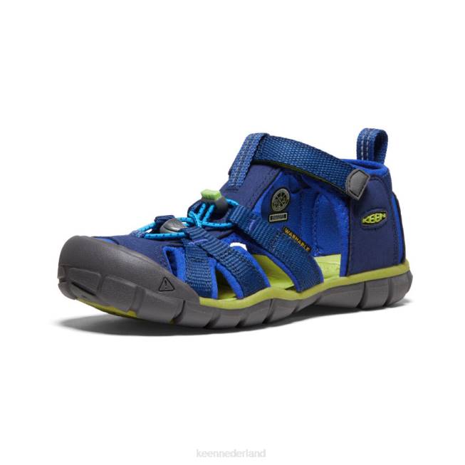 KEEN zeekamp ii cnx 804T786 schoenen blauwe diepten/chartreuse Grote kinderen