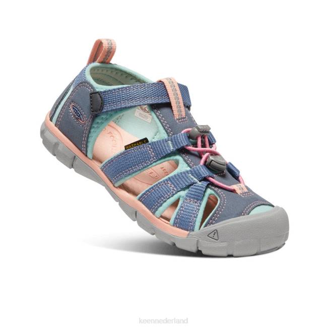 KEEN zeekamp ii cnx 804T790 schoenen vuursteen/oceaangolf Grote kinderen
