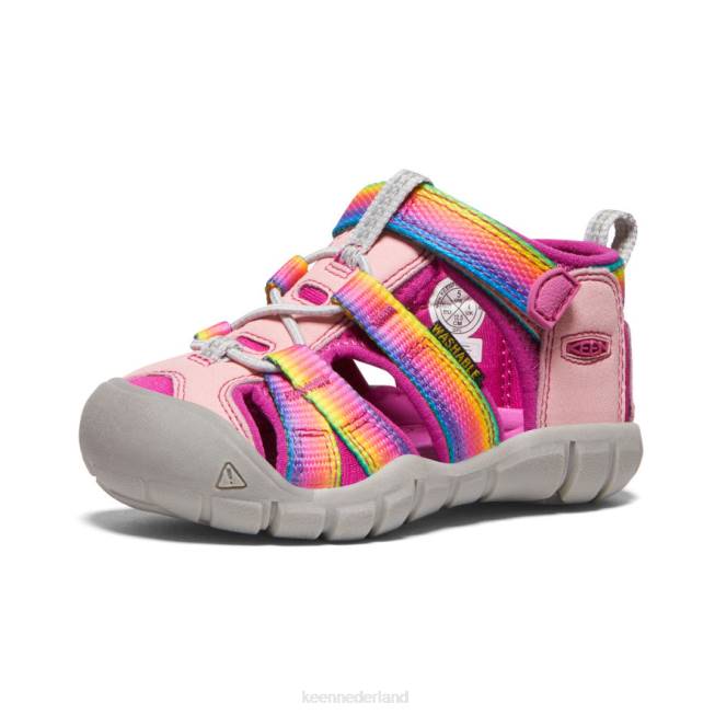 KEEN zeekamp ii cnx 804T823 schoenen regenboog/festivalfuchsia peuters