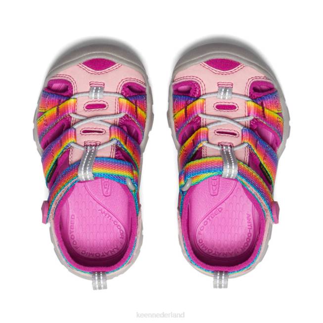 KEEN zeekamp ii cnx 804T823 schoenen regenboog/festivalfuchsia peuters