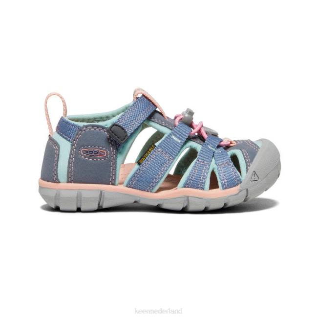KEEN zeekamp ii cnx 804T845 schoenen vuursteen/oceaangolf kleine kinderen