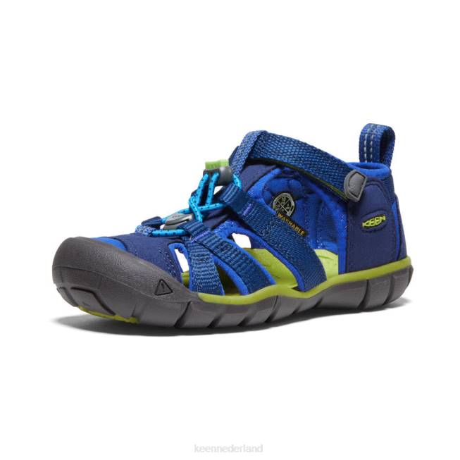 KEEN zeekamp ii cnx 804T846 schoenen blauwe diepten/chartreuse kleine kinderen