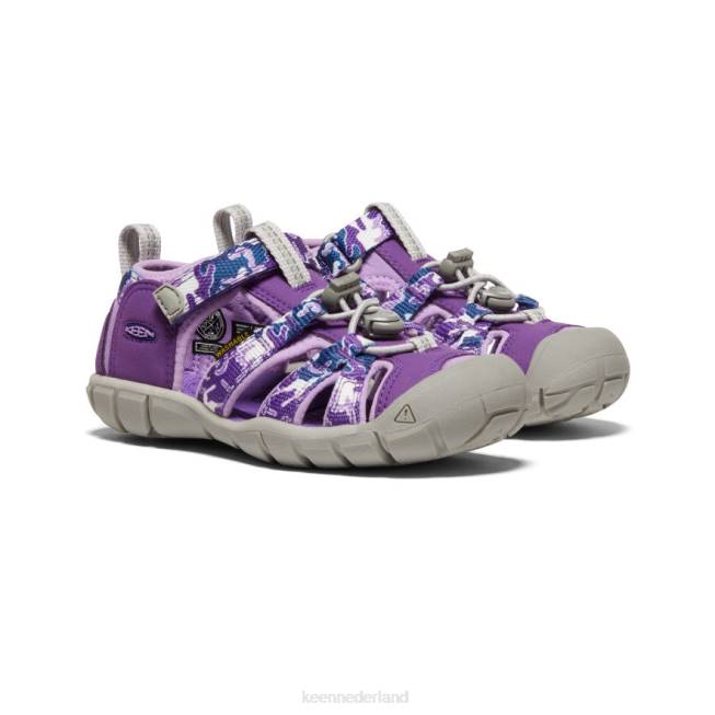 KEEN zeekamp ii cnx 804T851 schoenen camo/tillandsia paars kleine kinderen