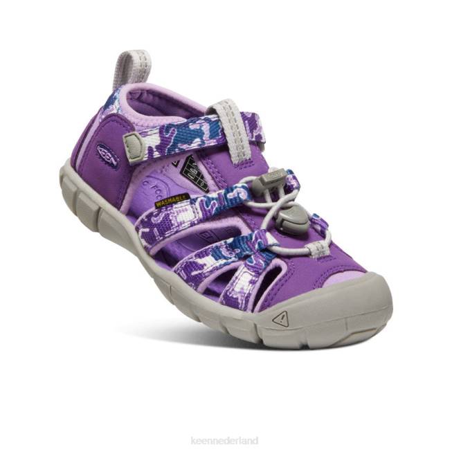 KEEN zeekamp ii cnx 804T851 schoenen camo/tillandsia paars kleine kinderen