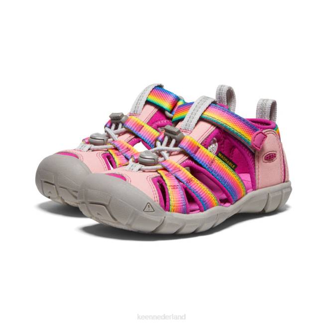 KEEN zeekamp ii cnx 804T854 schoenen regenboog/festivalfuchsia kleine kinderen