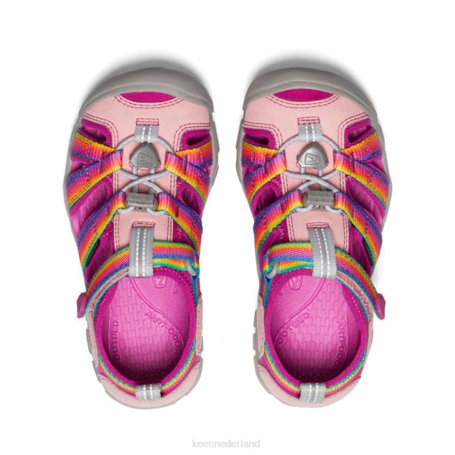 KEEN zeekamp ii cnx 804T854 schoenen regenboog/festivalfuchsia kleine kinderen