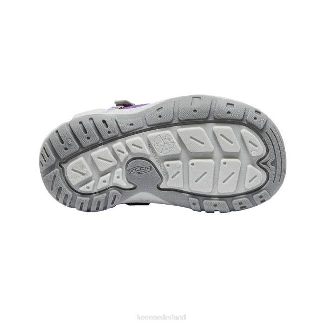KEEN geknoopte holle sneaker 804T909 schoenen tillandsia paars/teunisbloem Grote kinderen