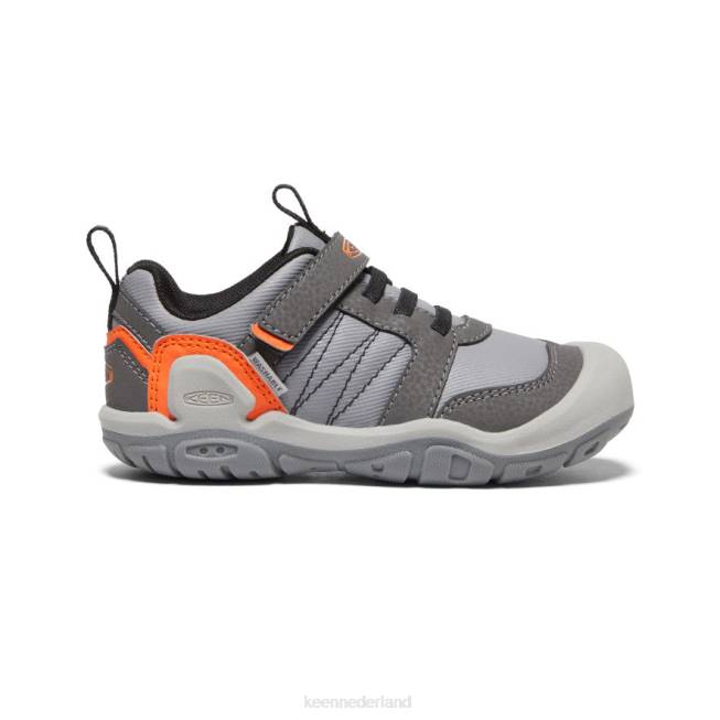 KEEN knotch piek sneaker 804T972 schoenen magneet/veiligheid oranje kleine kinderen