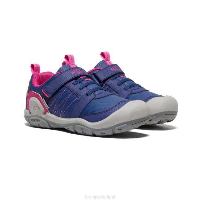 KEEN knotch piek sneaker 804T975 schoenen blauwe diepten/roze pauw Grote kinderen