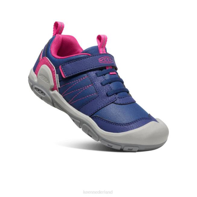 KEEN knotch piek sneaker 804T975 schoenen blauwe diepten/roze pauw Grote kinderen