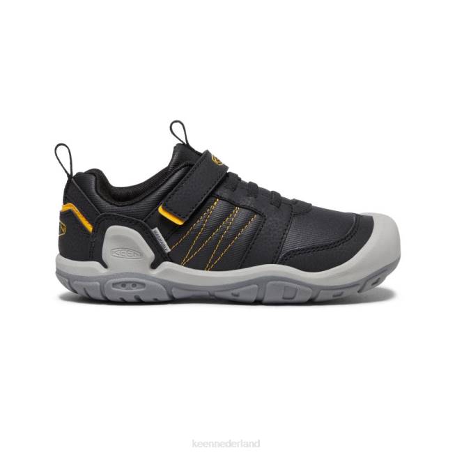 KEEN knotch piek sneaker 804T976 schoenen zwart geel Grote kinderen