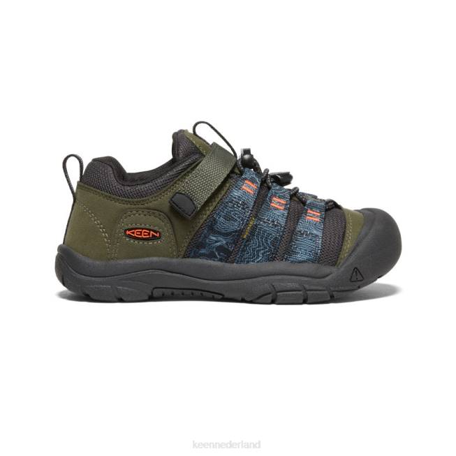 KEEN nieuwpoort h2sho 804T954 schoenen bosnacht/magneet Grote kinderen
