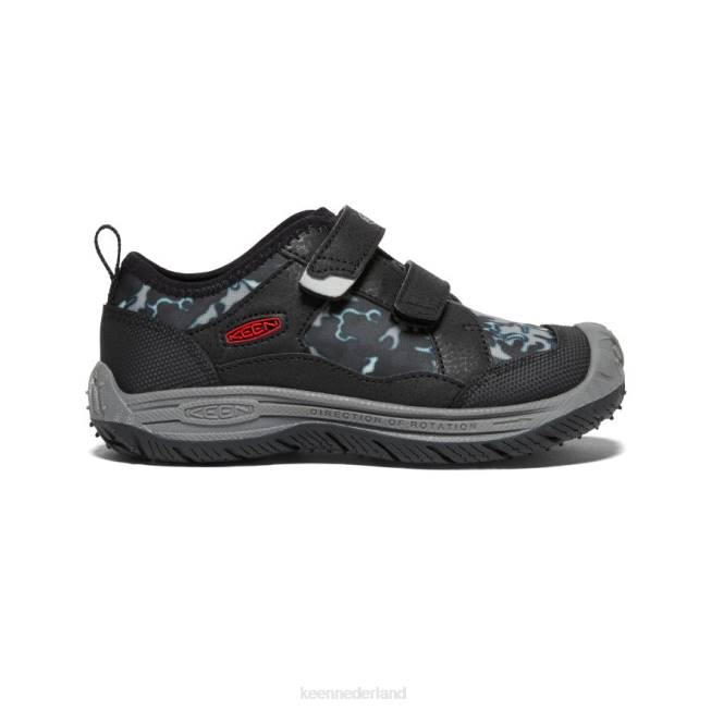 KEEN snelheid hond 804T809 schoenen zwart/camouflage kleine kinderen