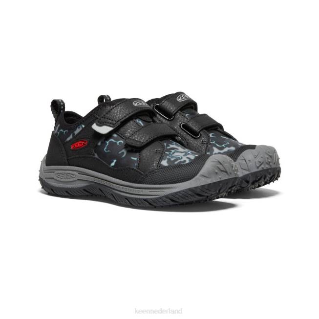 KEEN snelheid hond 804T809 schoenen zwart/camouflage kleine kinderen