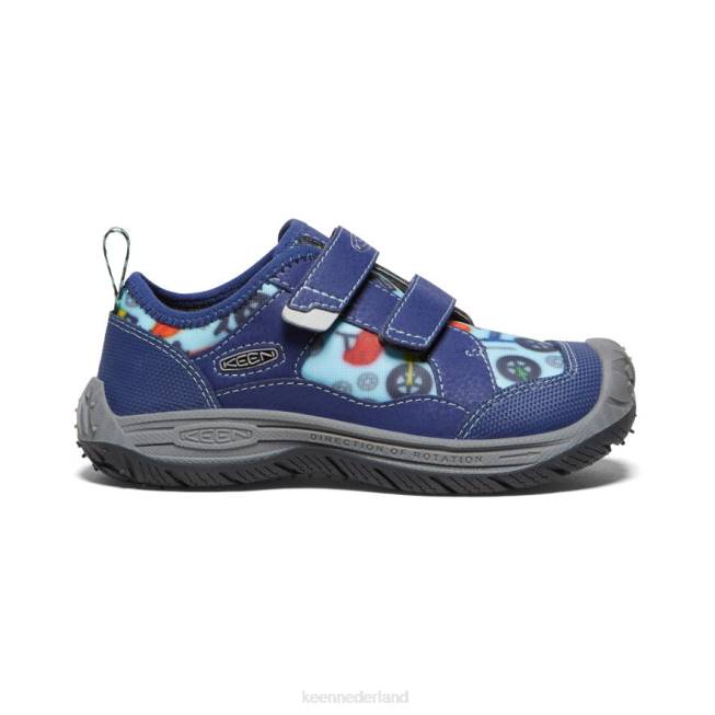 KEEN snelheid hond 804T812 schoenen blauwe diepten/zwart kleine kinderen