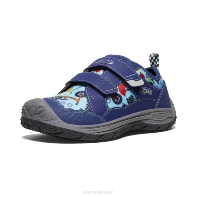 KEEN snelheid hond 804T874 schoenen blauwe diepten/zwart Grote kinderen
