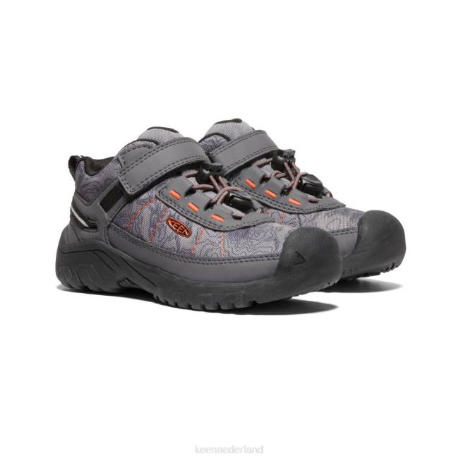 KEEN targhee sportventilatieschoen 804T783 schoenen magneet/scharlaken ibis kleine kinderen
