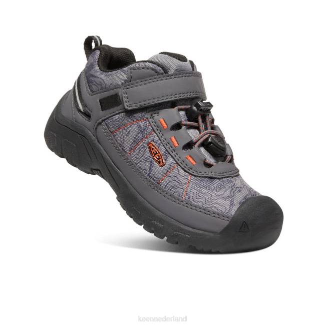KEEN targhee sportventilatieschoen 804T783 schoenen magneet/scharlaken ibis kleine kinderen