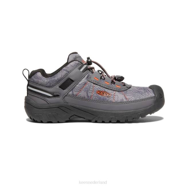 KEEN targhee sportventilatieschoen 804T867 schoenen magneet/scharlaken ibis Grote kinderen