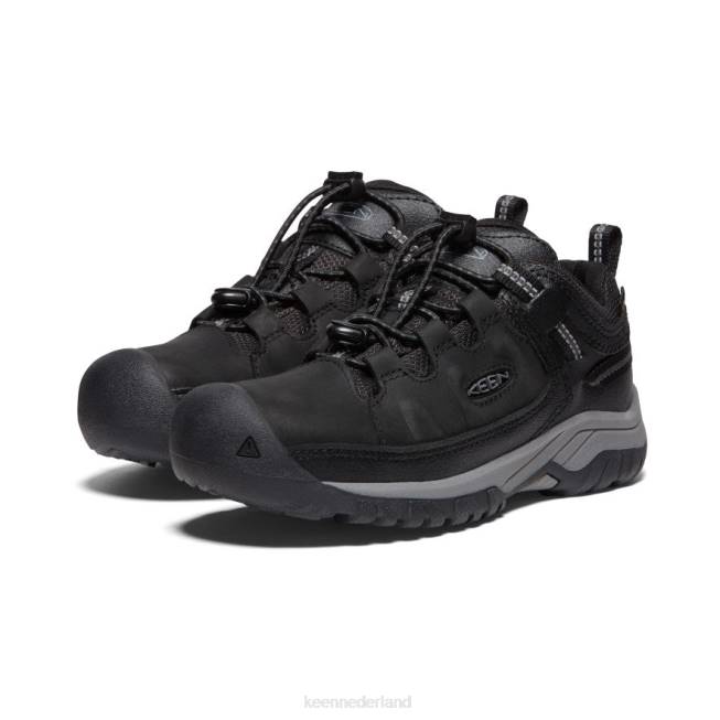 KEEN targhee waterdichte schoen 804T842 schoenen zwart/staalgrijs Grote kinderen