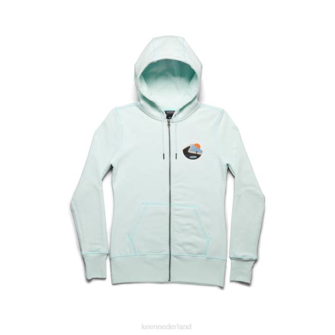 KEEN wandel meer hoodie 804T660 kleding pastelblauw vrouwen