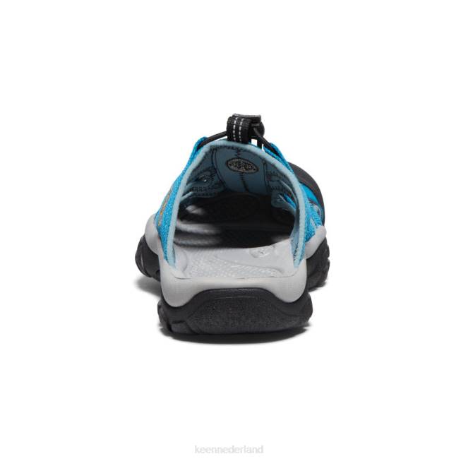 KEEN Nieuwpoort glijbaan 804T454 schoenen fjordblauw/IJslandse klaproos vrouwen
