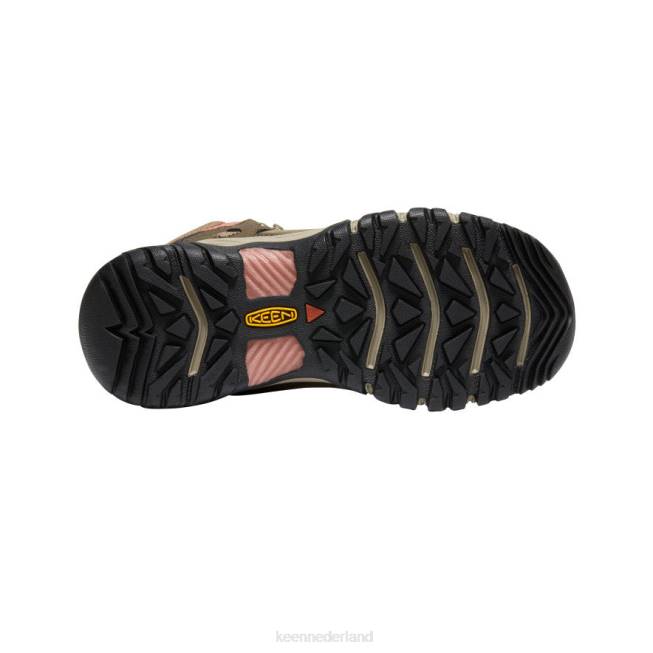 KEEN Ridgeflex waterdichte laars 804T573 schoenen houtwolf/baksteenstof vrouwen
