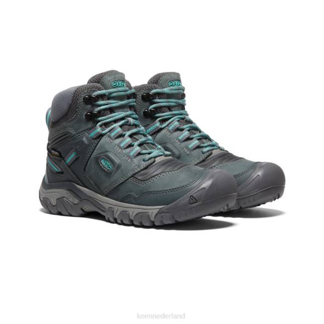 KEEN Ridgeflex waterdichte laars 804T574 schoenen staalgrijs/porselein vrouwen